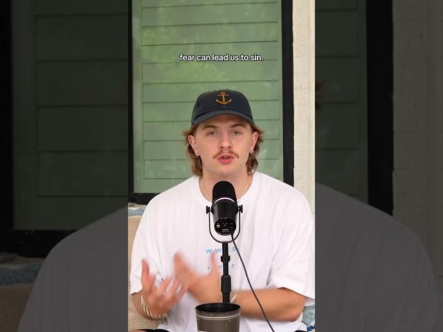 fear can lead you to sin, listen!! #jesus #podcast #jesuslovesyou #relatable