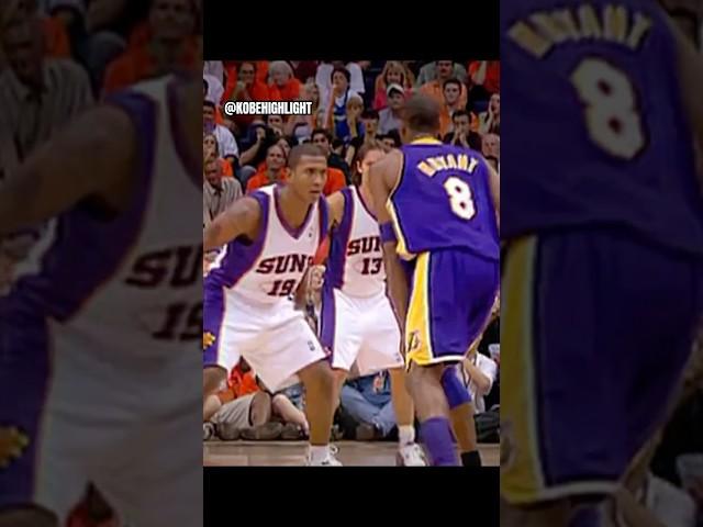 Kobe Bryant’s reaction after Raja Bell clotheslined him 