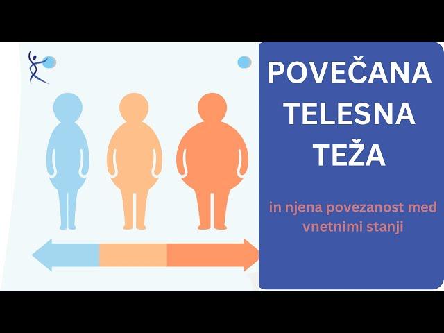 POVEČANA TELESNA TEŽA in njena povezanost z vnetnimi stanji