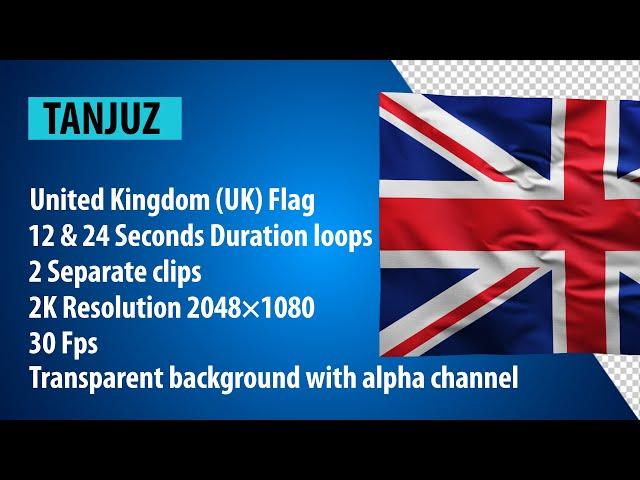 United Kingdom (UK) Flag 2K