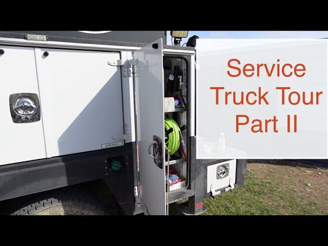 Heavy Equipment Service Truck tour Part II