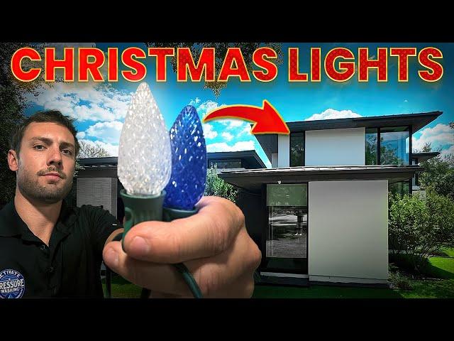 How I Do Christmas Lights Estimates | Pressure Washing Business