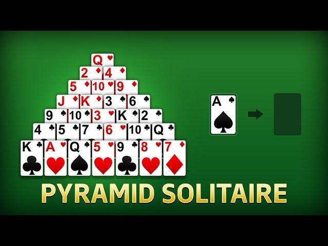 Pyramid Solitaire Card Game | Crown solitaire card game | 13 solitaire card game | MGGAMES