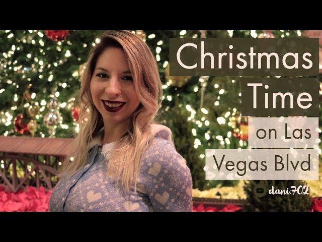 Christmas Time on the Las Vegas Strip 2018 | Free and Family Friendly