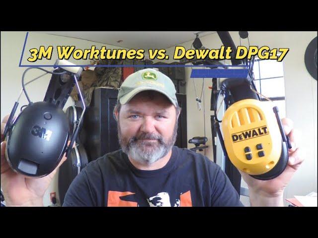 3M Worktunes vs. Dewalt DPG17 Bluetooth Audio Hearing Protection