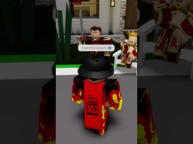 From the screen to the ring  #shorts #roblox