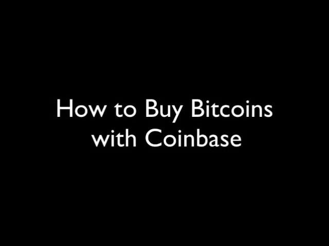 Coinbase     How To Create Your Wallet And Buy Bitcoins