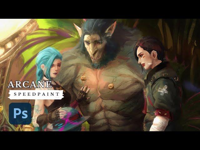 Arcane【Speed Painting】