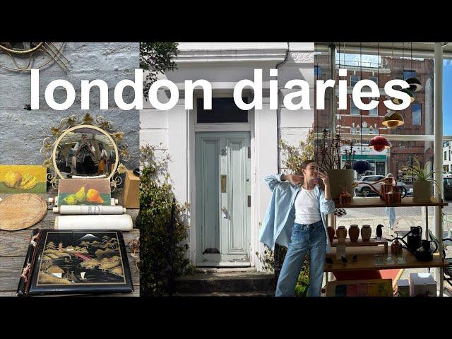 london diaries | exploring angel and islington, farmers market, vintage stores + homeware shopping