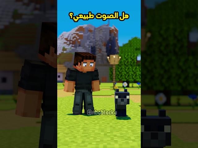 القط طبيعي صح؟ #minecraft #ماين_كرافت#مشاهير#shorts #ميمز #انميشن#trend #short