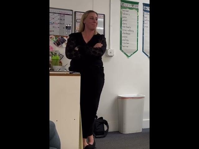 BLONDE TEACHER SHOEPLAY