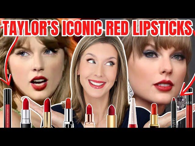 I Tested All of TAYLOR SWIFT’s Red Lipsticks ( + Perfect Red Lip Hacks)