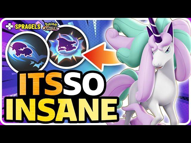 WOW THIS IS NUTS Galarian Rapidash First Impressions | Pokemon Unite