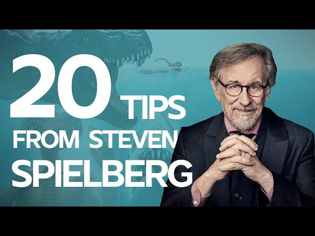 20 Screenwriting and Directing Tips from Steven Spielberg on how he created Jaws and West Side Story