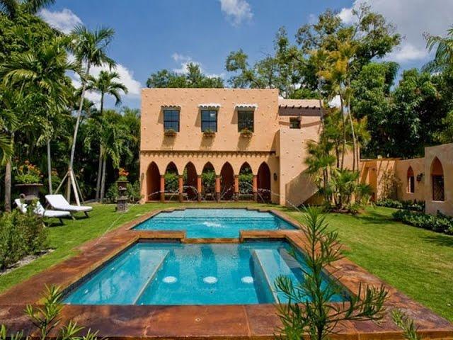 Dramatic and Unique Estate in Coconut Grove, Florida