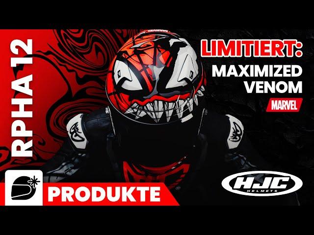 HJC RPHA 12 - Marvel's Venom, der besondere Motorradhelm