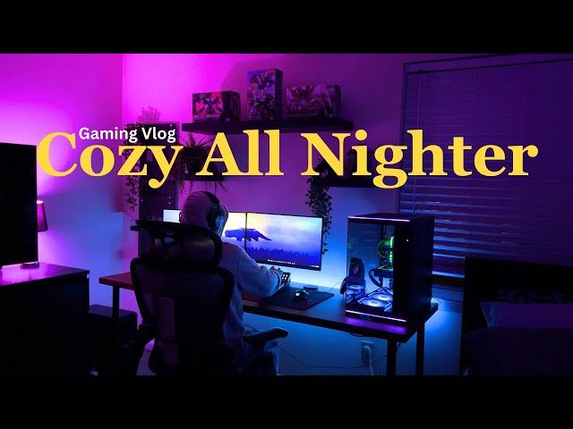 cozy all nighter  | gaming & movie night for ultimate chill vibes