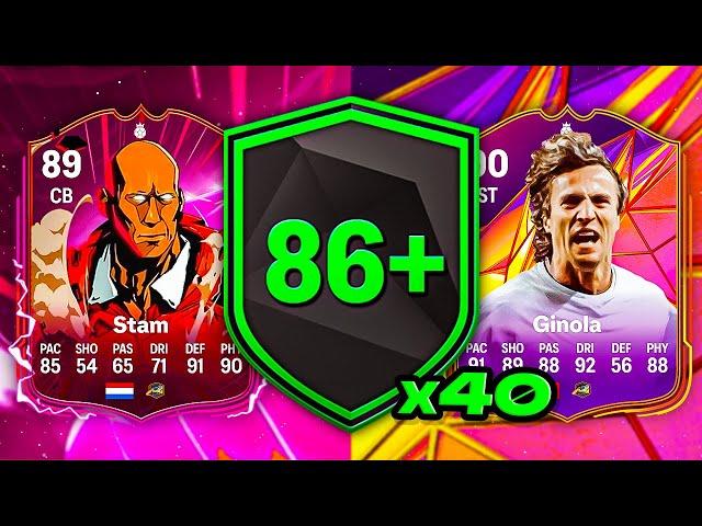 40x 86+ HERO MIX PLAYER PICKS!  FC 25 Ultimate Team