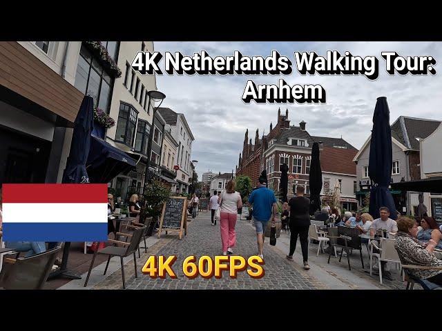 4K Netherlands Walking Tour: Arnhem