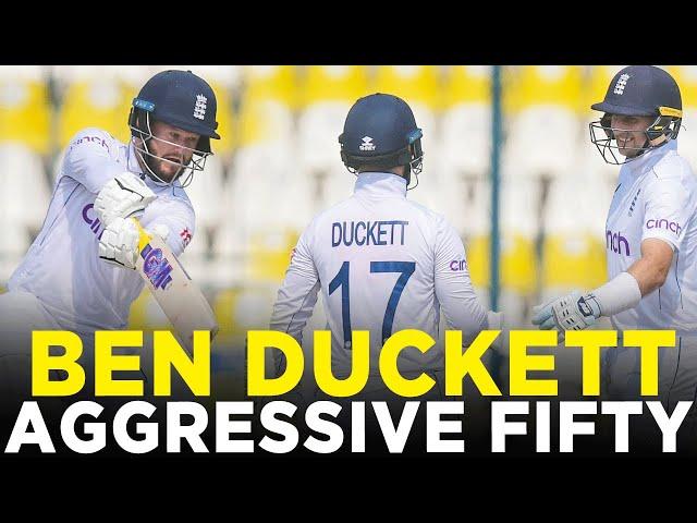 Ben Duckett Terrific Fifty | Pakistan vs England | 1st Test Day 3, 2024 | PCB | M3G1K