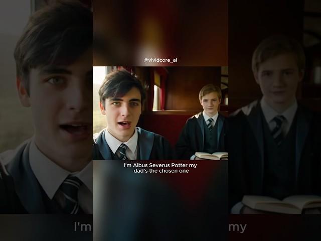 They are not like their fathers. #harrypotter #harrypotterfan #ai #cursedchild #dracomalfoy #shorts