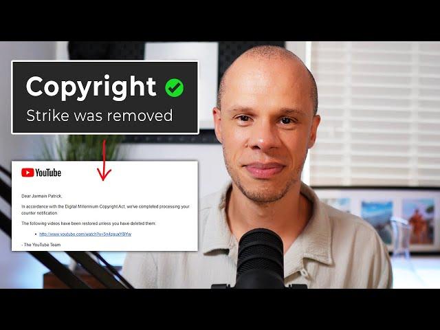 How to Remove Copyright Strikes on YouTube Videos (2024 Update)