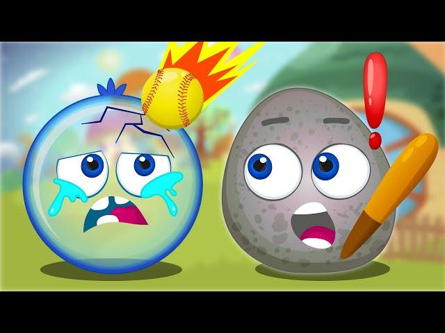 Op & Bob - GLASS AND STONE - Funny Stories for Kids - Cartoon for Kids