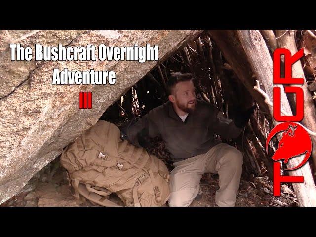 Real Bushcraft in a Winter Storm - The Bushcraft Overnight Adventure III