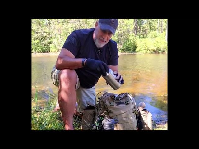 #TBT Check out EJs 2 Water Bottle System for #Survival at Long Video #NakedAndAfraid #SurvivalSkills