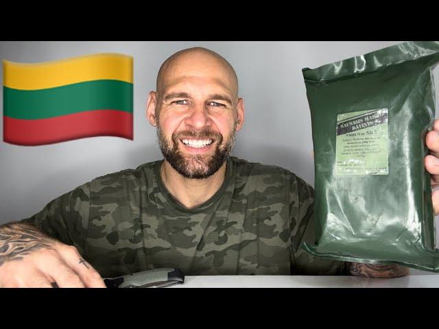 ️ LITHUANIA military ration! •MENU 5