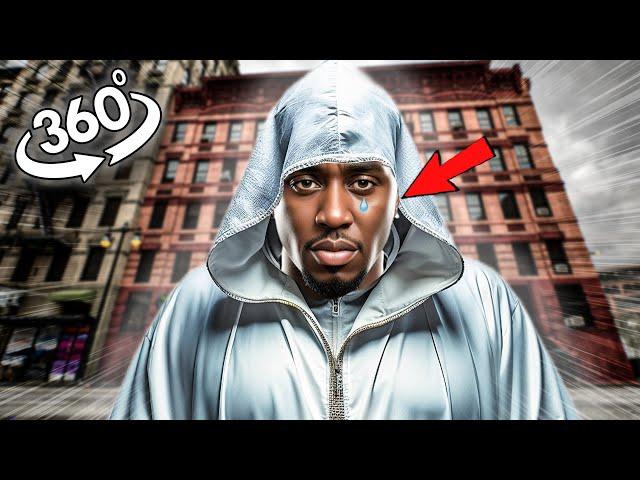 Attack on the City: Angry P. Diddy in All White! - 4K 360° VR