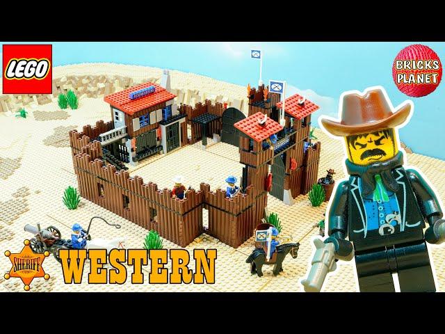 LEGO Western 6769 Fort Legoredo | Stop Motion Review