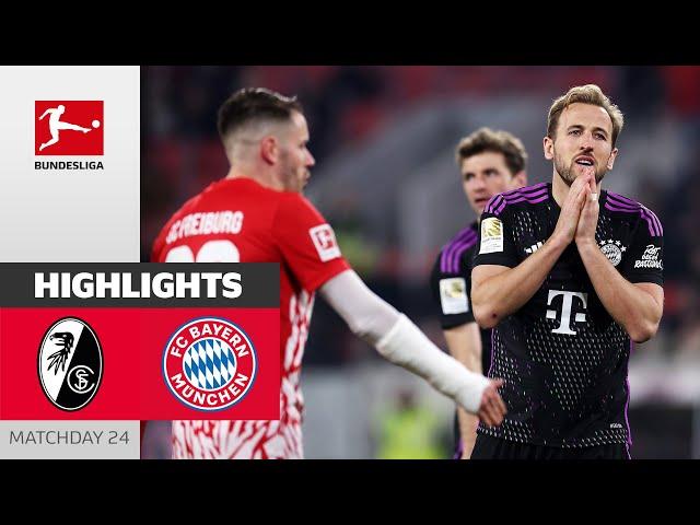 Freiburg Crashes FCB‘s title hopes | SC Freiburg - FC Bayern München | Highlights | MD 24 Buli 23/24