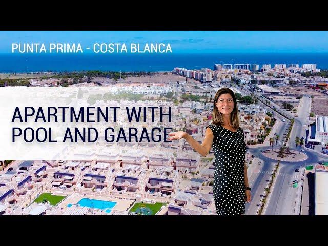 Apartment for sale with a garage and pool || Apartment in Punta Prima on the Costa Blanca in Spain