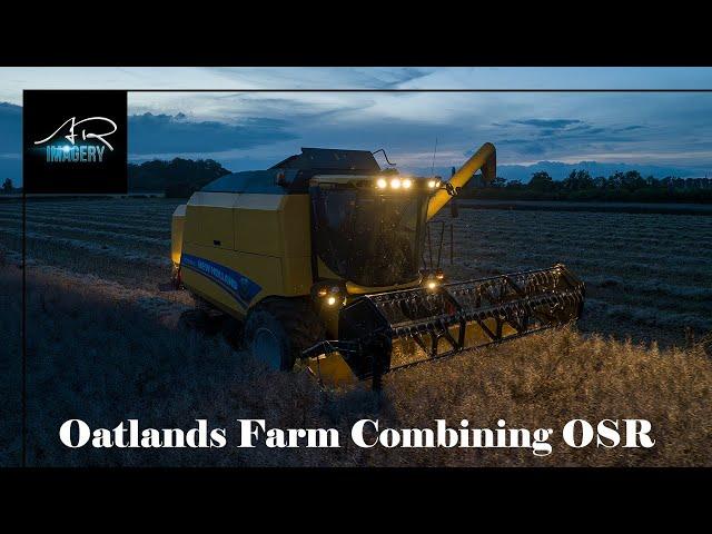 Oatlands Farm OSR Harvest with the New Holland TC5.90