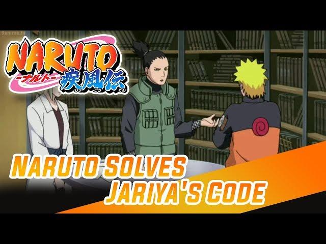 Naruto Solves Jariya's Code // Jariya's Last Words For Naruto