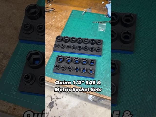 Quinn 1/2” Drive Metric Low-Profile Impact Socket Sets | Harbor Freight #shorts