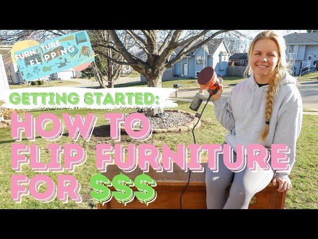 | How to Get Started Flipping Furniture for Profit | Side Hustle | FURNITURE FLIPPING TEACHER |