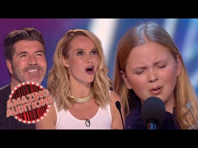 This Young Girl On BGT Is A Future BROADWAY Star! | Amazing Auditions