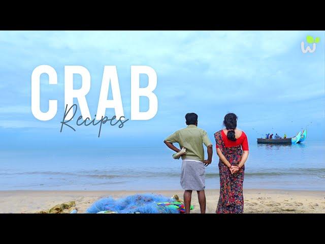 "CRAB FEAST: Coconut Crab Curry & Green Masala Roast" | Seafood Recipe | Traditional Crab Recipes.