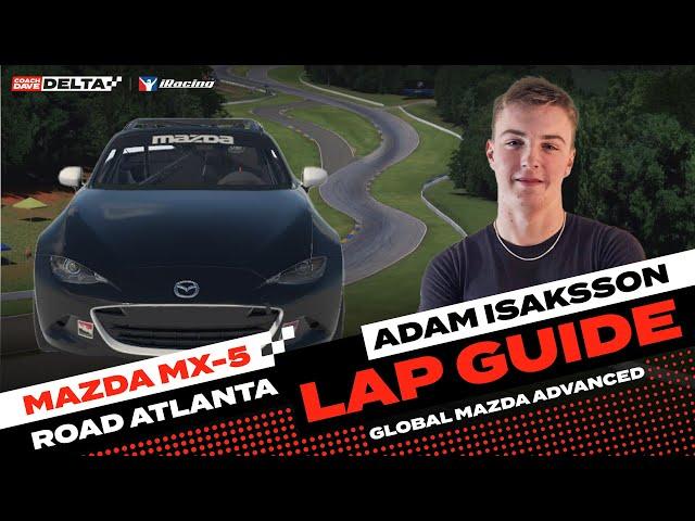 iRacing Lap Guide: Mazda MX-5 at Road Atlanta