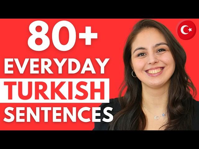 [27 Minutes] Listen to Turkish on Your Commute | 80 Turkish Sentences for Beginners