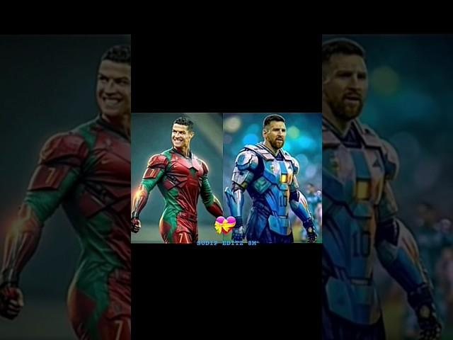 MESSI & RONALDO ARE ROBOTS #Messi#ron aldo#robot#edit#SUDIP EDITZ 8M#Shorts.