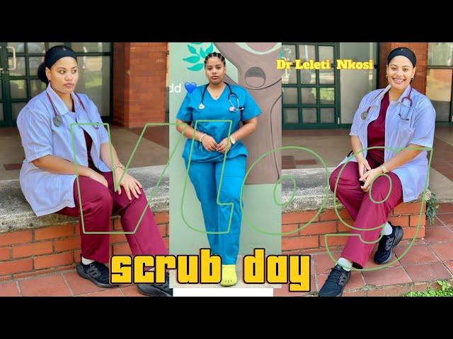 Vlog day | Scrubs with the beautiful Dr Nkosi. #vlog #vlogs