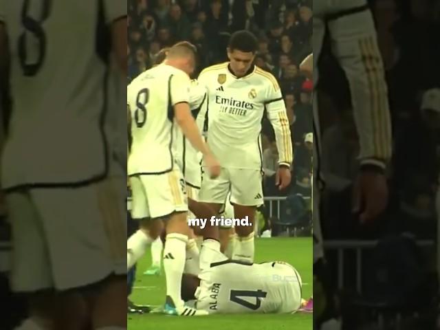 Ramos Reacts to David Alaba's Injury! #footballshorts #shorts #realmadrid #davidalaba #football