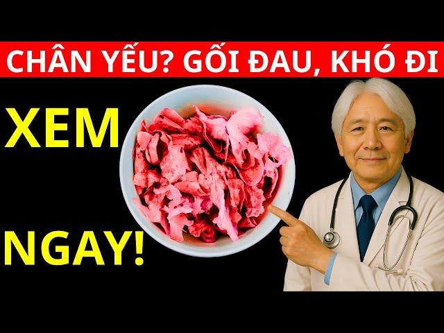 NGƯỜI GIÀ ĐAU NHỨC XƯƠNG KHỚP KHÓ ĐI LẠI – CÁCH GIẢM ĐAU, TĂNG CỬ ĐỘNG & NGỪA THOÁI HÓA TỰ NHIÊN