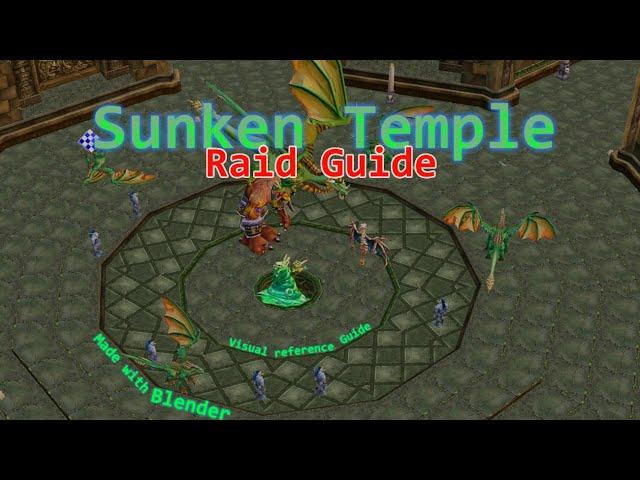 SoD Sunken Temple Raid - Guide w/ Blender Visuals
