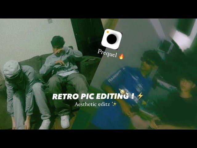 Retro pic editing tutorial! 🪐 | drippxaesthetic__  #retroedits #picediting #editingtutorial