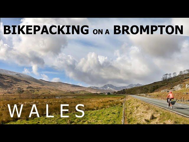 Wales! Bikepacking on a Brompton - empty roads, empty hills - snow, rain, sun, hail, happiness!