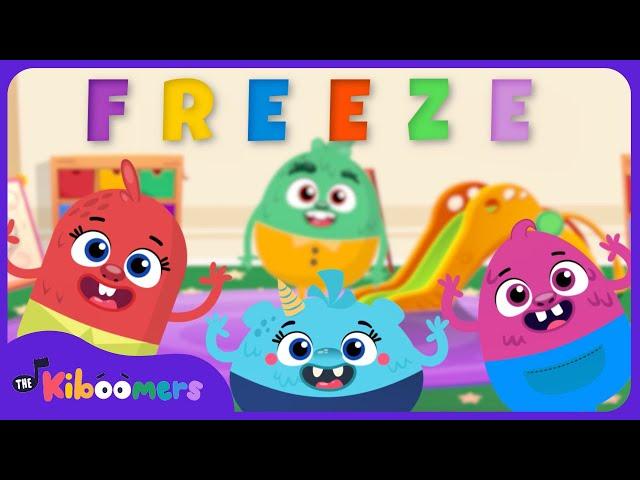 Let's Dance About our Feelings with Emotions Freeze Dance - The Kiboomers Preschool Songs